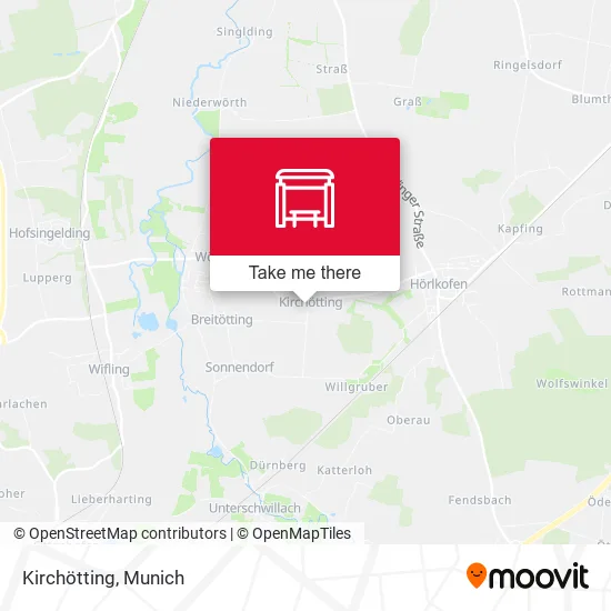 Карта Kirchötting