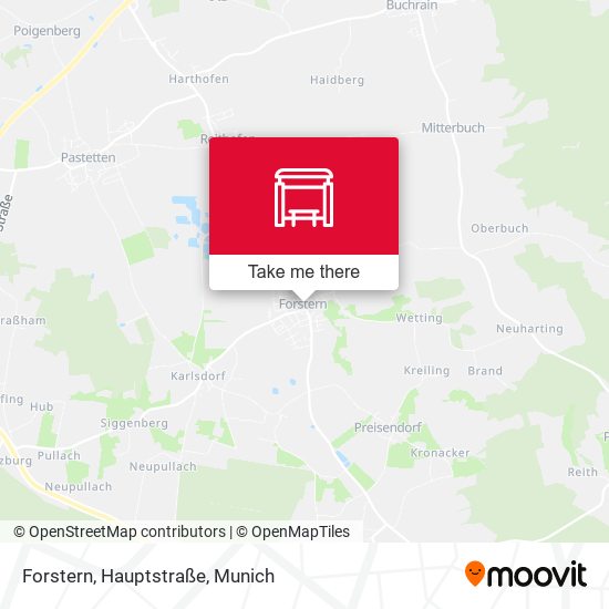 Forstern, Hauptstraße map