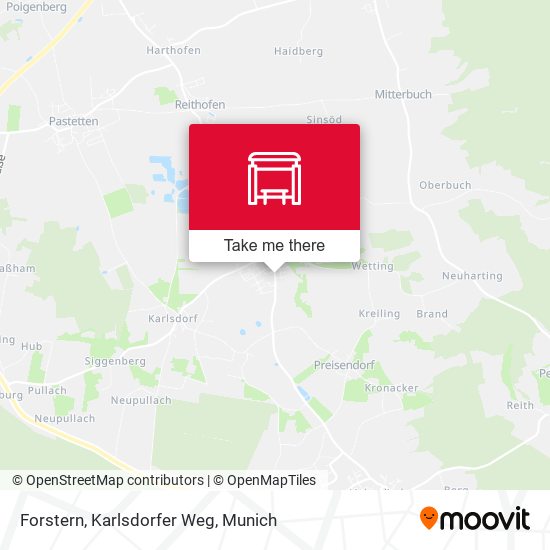 Карта Forstern, Karlsdorfer Weg