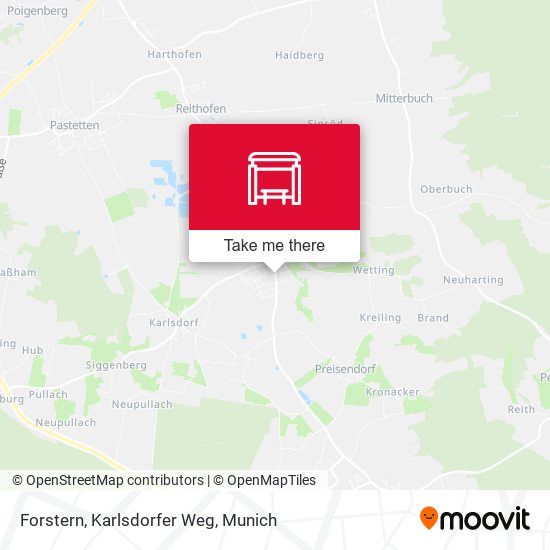 Карта Forstern, Karlsdorfer Weg
