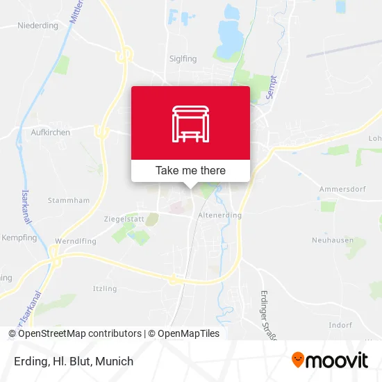 Карта Erding, Hl. Blut