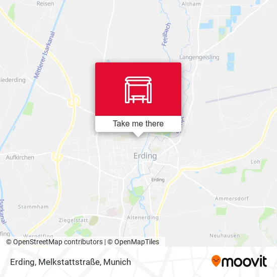 Карта Erding, Melkstattstraße