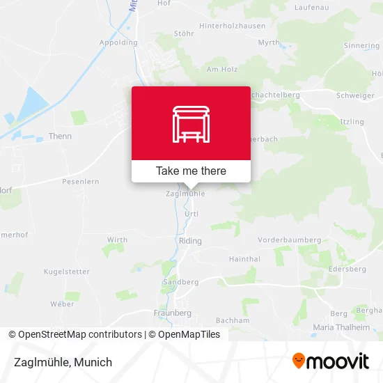Карта Zaglmühle
