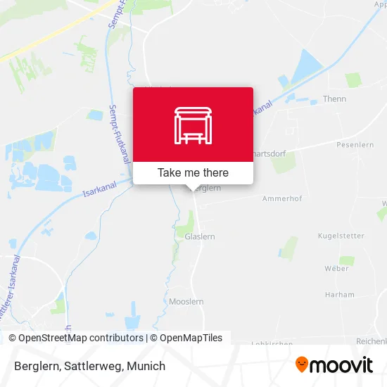 Карта Berglern, Sattlerweg