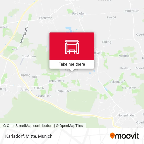 Карта Karlsdorf, Mitte