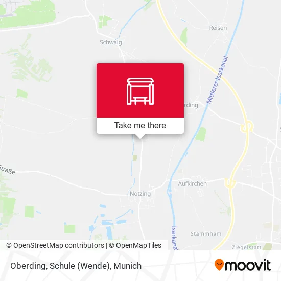 Карта Oberding, Schule (Wende)