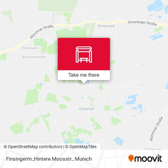 Finsingerm.,Hintere Moosstr. map