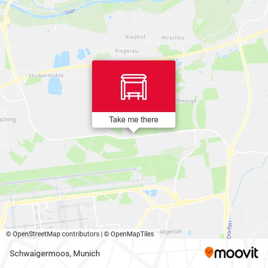 Карта Schwaigermoos