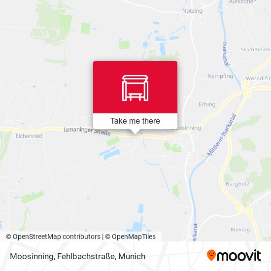 Moosinning, Fehlbachstraße map