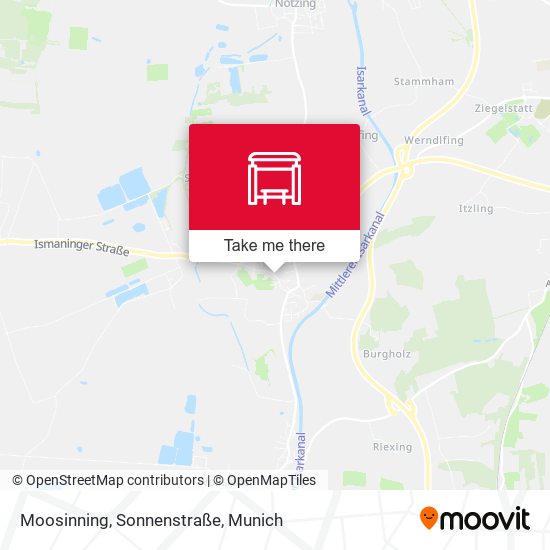 Moosinning, Sonnenstraße map