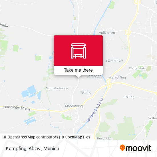 Карта Kempfing, Abzw.