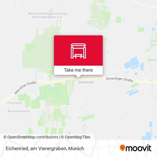Eichenried, am Vierergraben map