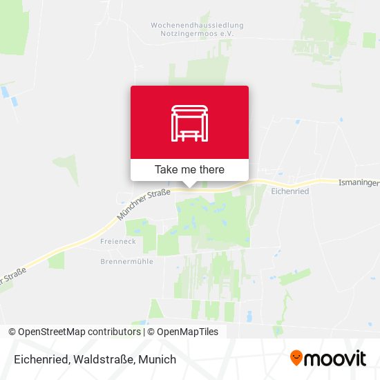 Eichenried, Waldstraße map