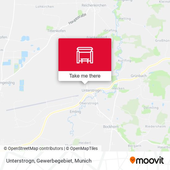 Unterstrogn, Gewerbegebiet map