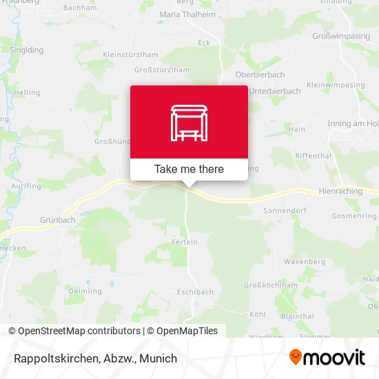 Карта Rappoltskirchen, Abzw.