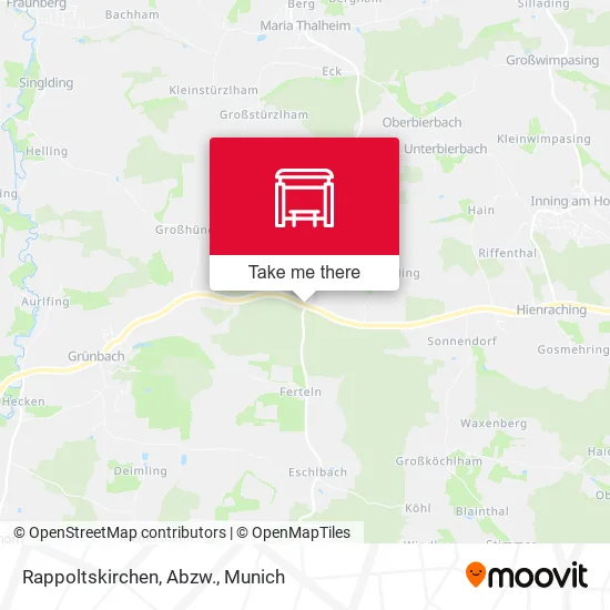Карта Rappoltskirchen, Abzw.