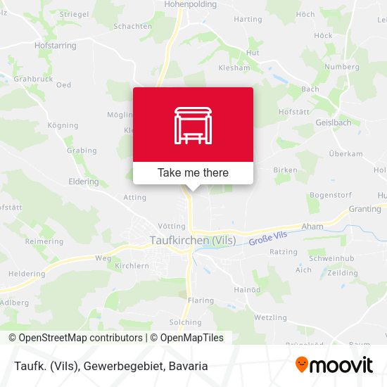 Taufk. (Vils), Gewerbegebiet map