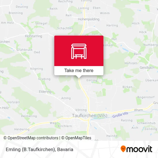 Emling (B.Taufkirchen) map