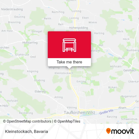 Kleinstockach map