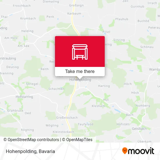 Hohenpolding map