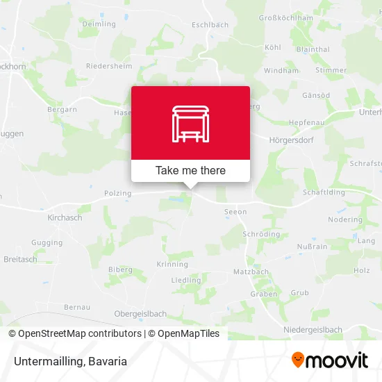 Карта Untermailling