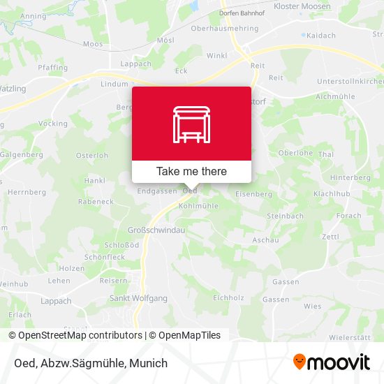 Oed, Abzw.Sägmühle map
