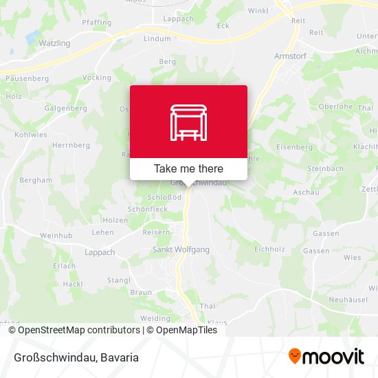 Карта Großschwindau