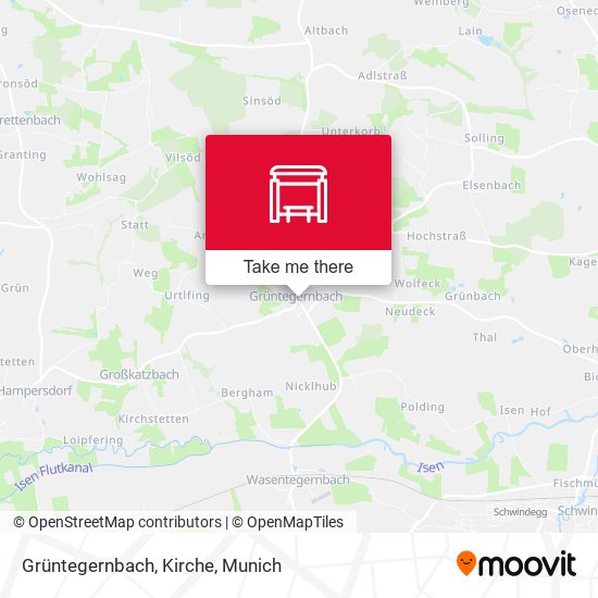 Grüntegernbach, Kirche map