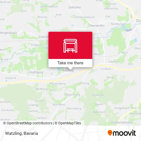Карта Watzling