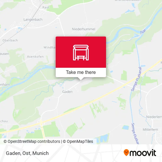 Карта Gaden, Ost