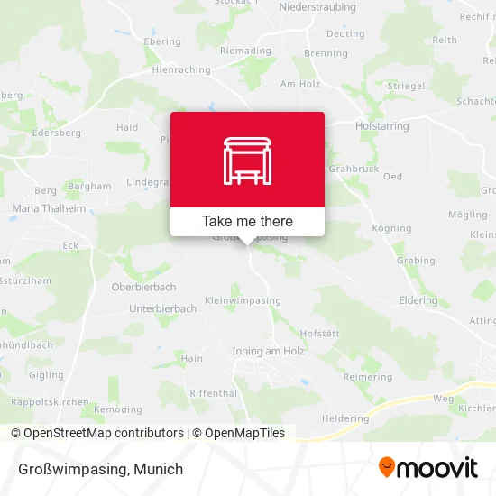 Großwimpasing map