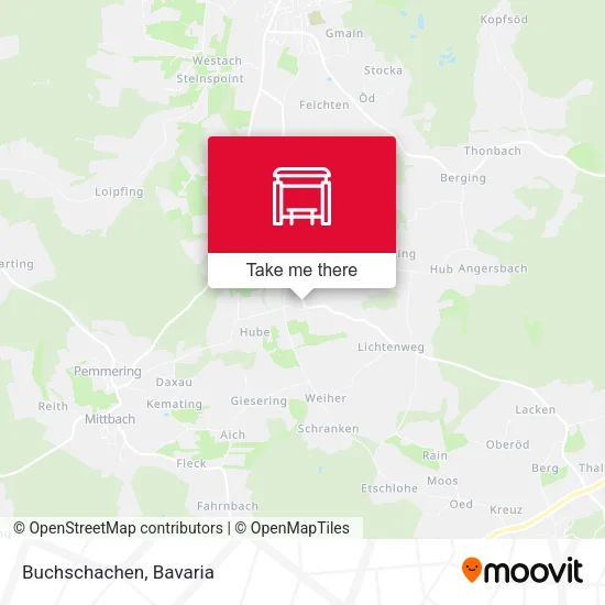 Карта Buchschachen
