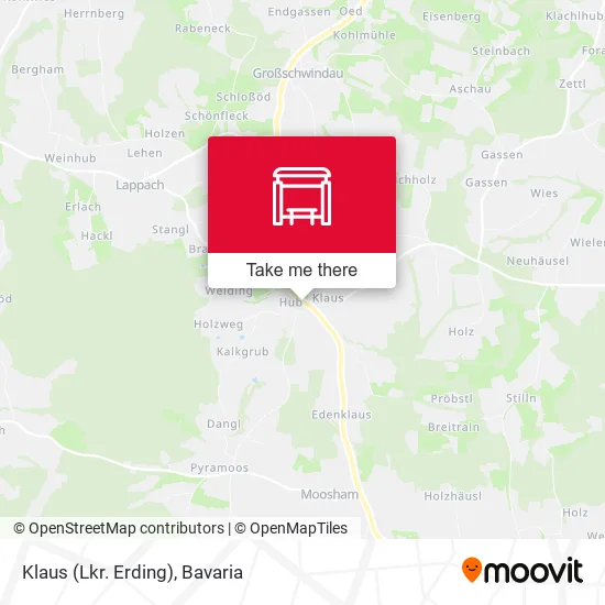 Карта Klaus (Lkr. Erding)