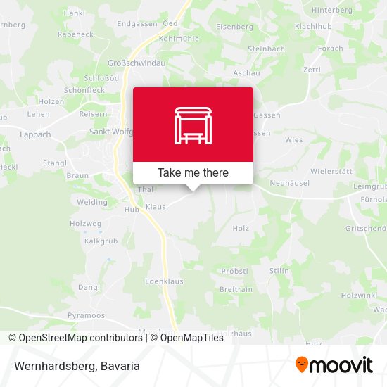 Карта Wernhardsberg
