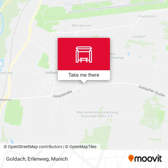 Карта Goldach, Erlenweg
