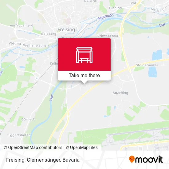 Карта Freising, Clemensänger