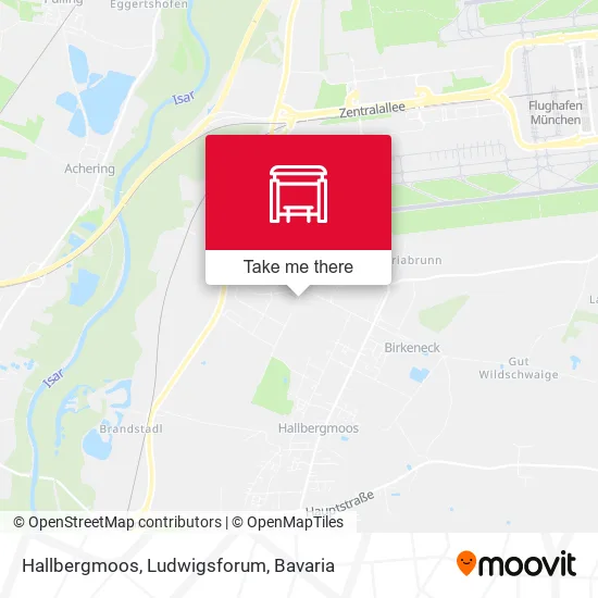 Карта Hallbergmoos, Ludwigsforum