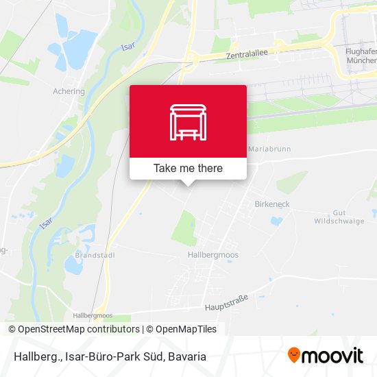 Hallberg., Isar-Büro-Park Süd map