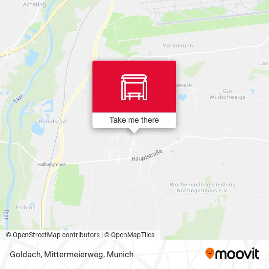 Карта Goldach, Mittermeierweg