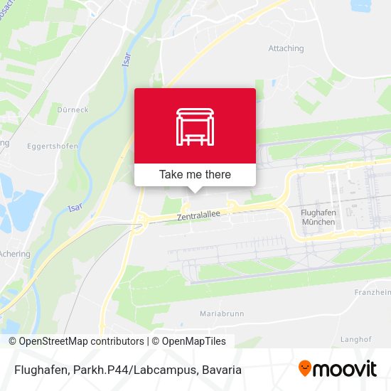 Flughafen, Parkh.P44/Labcampus map