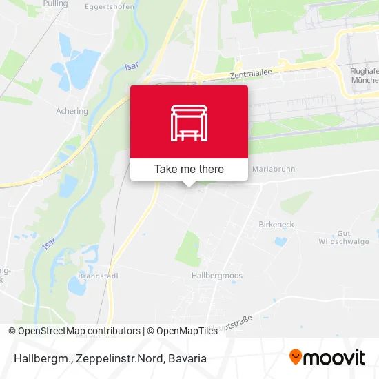 Карта Hallbergm., Zeppelinstr.Nord