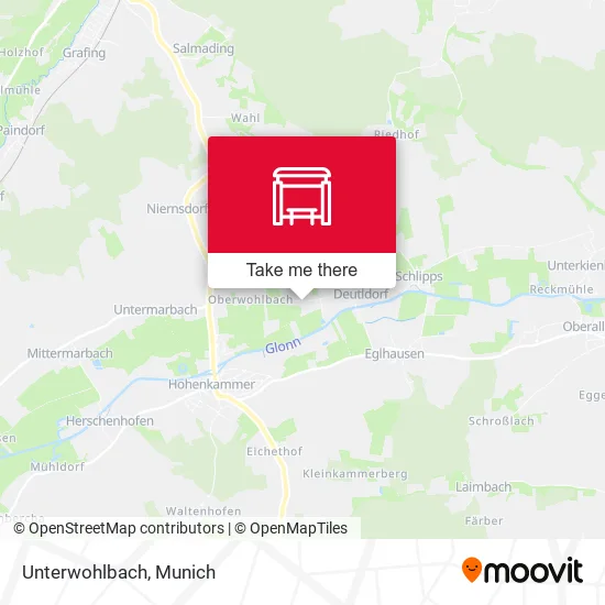 Карта Unterwohlbach