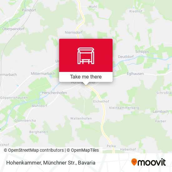 Hohenkammer, Münchner Str. map