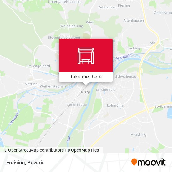Карта Freising