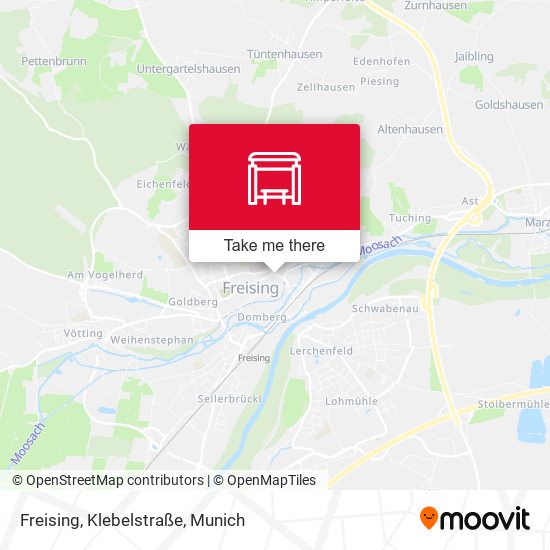 Freising, Klebelstraße map