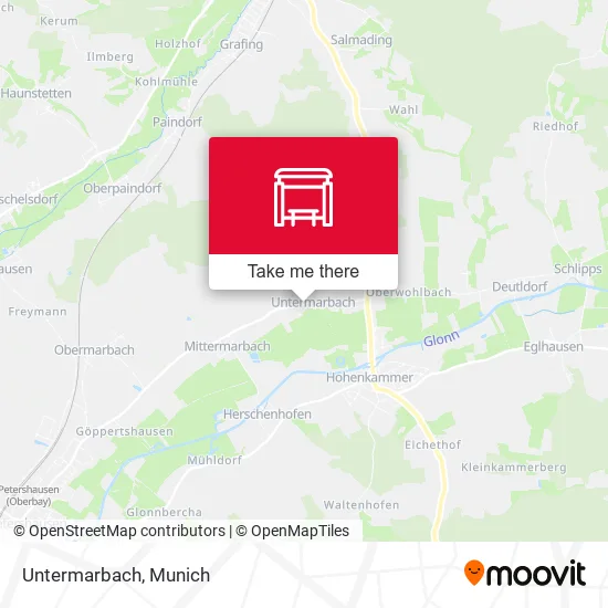 Карта Untermarbach
