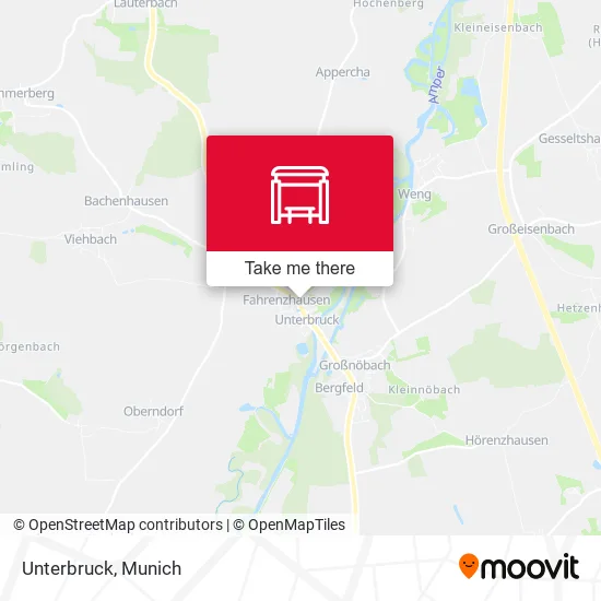 Карта Unterbruck