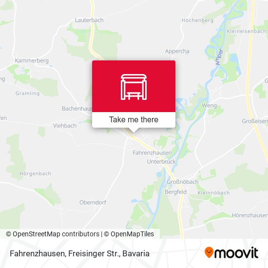 Fahrenzhausen, Freisinger Str. map