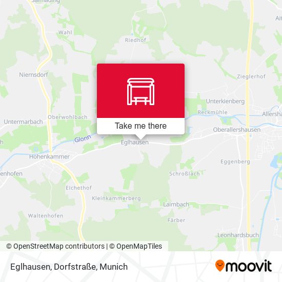 Eglhausen, Dorfstraße map