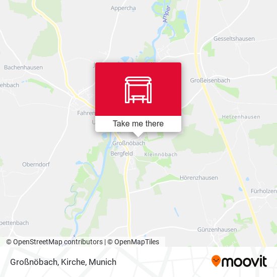 Großnöbach, Kirche map